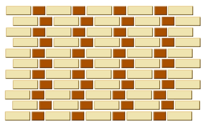 Особенности английской и готической кладки