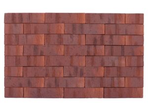 Кирпич Губский бордовый - Одинарный (1NF), Коралл